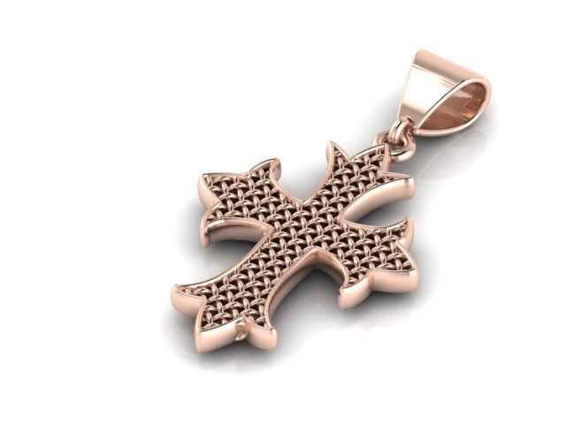 The Top-Selling Jesus Cross Necklace Free 3D print model_1