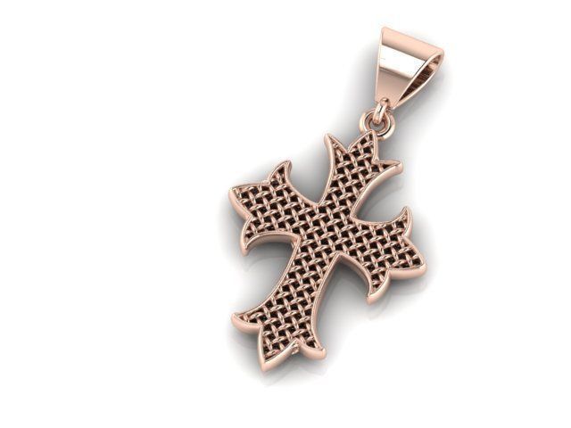 The Top-Selling Jesus Cross Necklace Free 3D print model_7