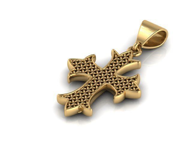 The Top-Selling Jesus Cross Necklace Free 3D print model_2