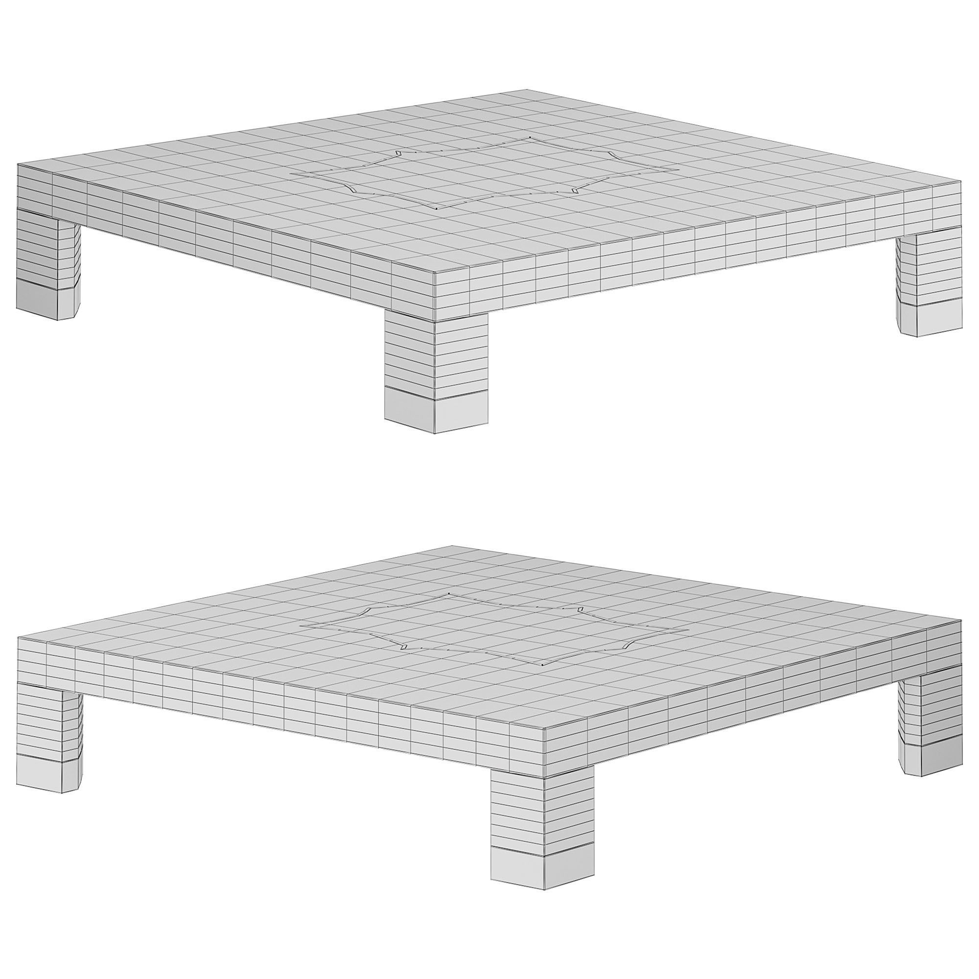 ABSOLUTE COFFEE TABLE by Giorgiocollection 3D model_3