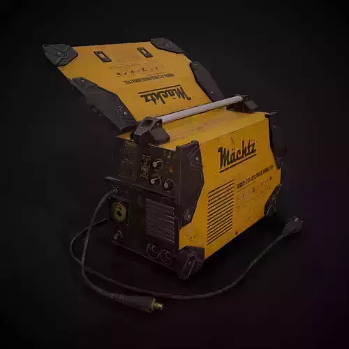 Welding machine  Low-poly 3D model
