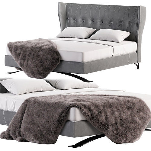 Kravat ALCHEMY Bed By Giorgiocollection 3D model