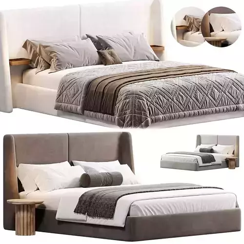 Jolien Bed by laredoute 3D model