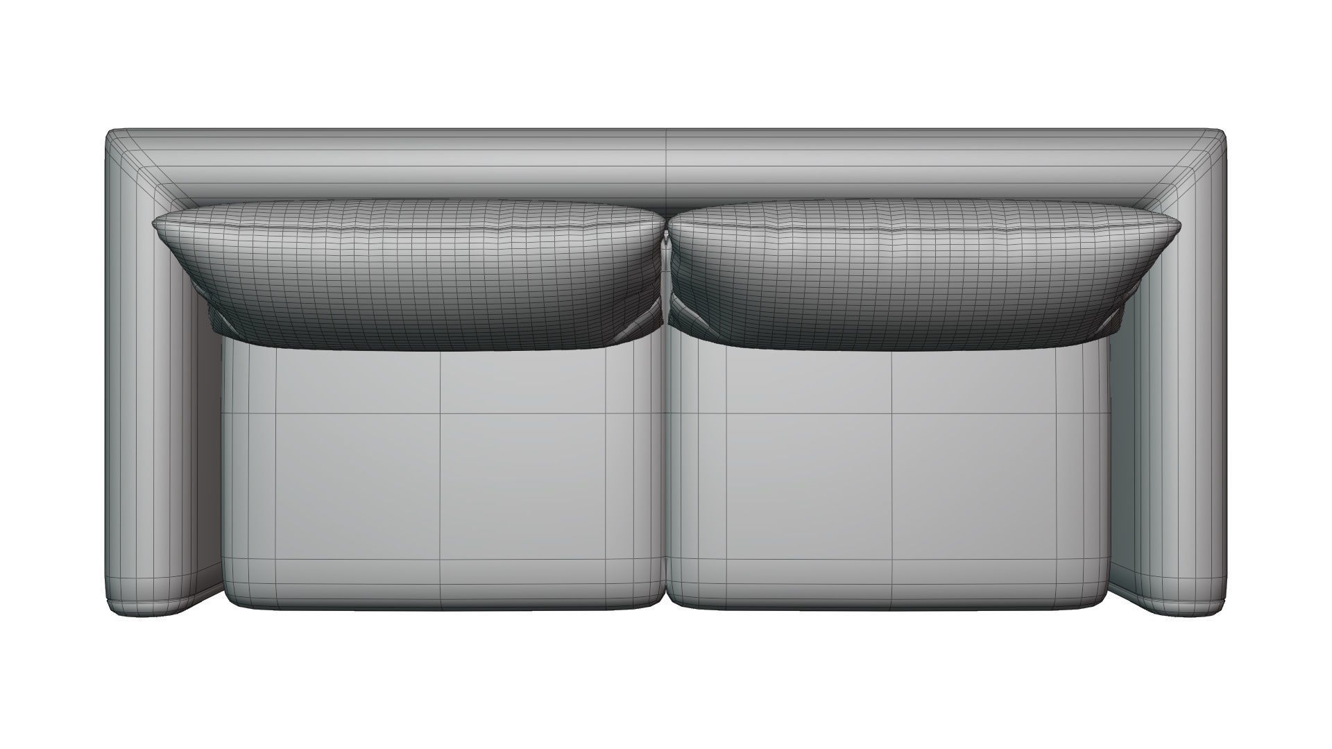 Common fabric Jonas sofa Low-poly 3D model_18