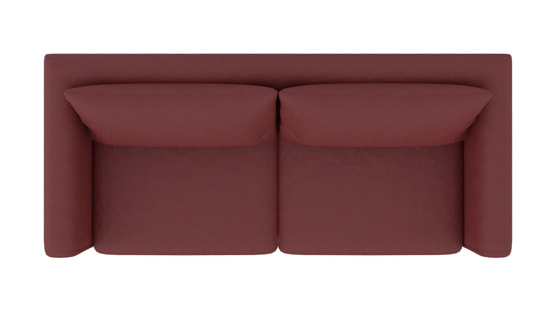 Common fabric Jonas sofa Low-poly 3D model_6