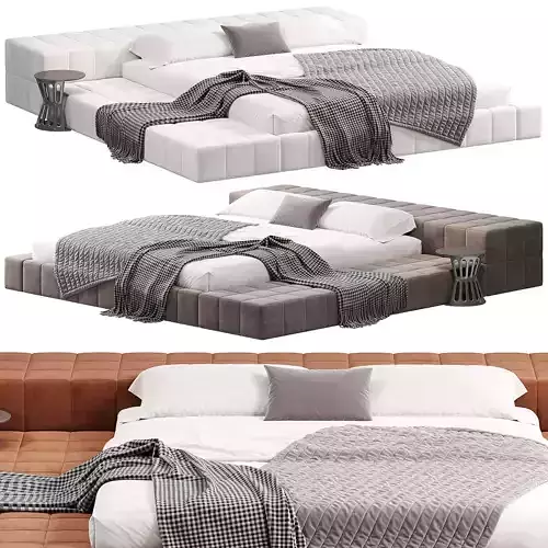SQUARING BED by BONALDO 3D model