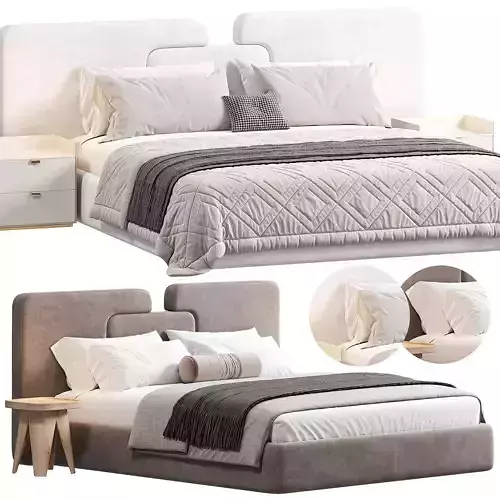 STATUS BED by SAMOA 3D model