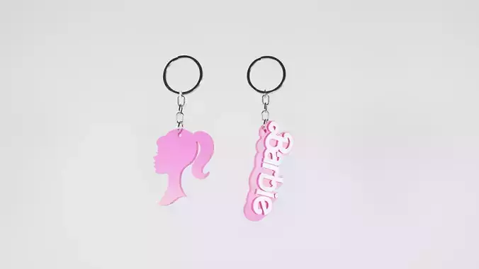 Barbie Keychain