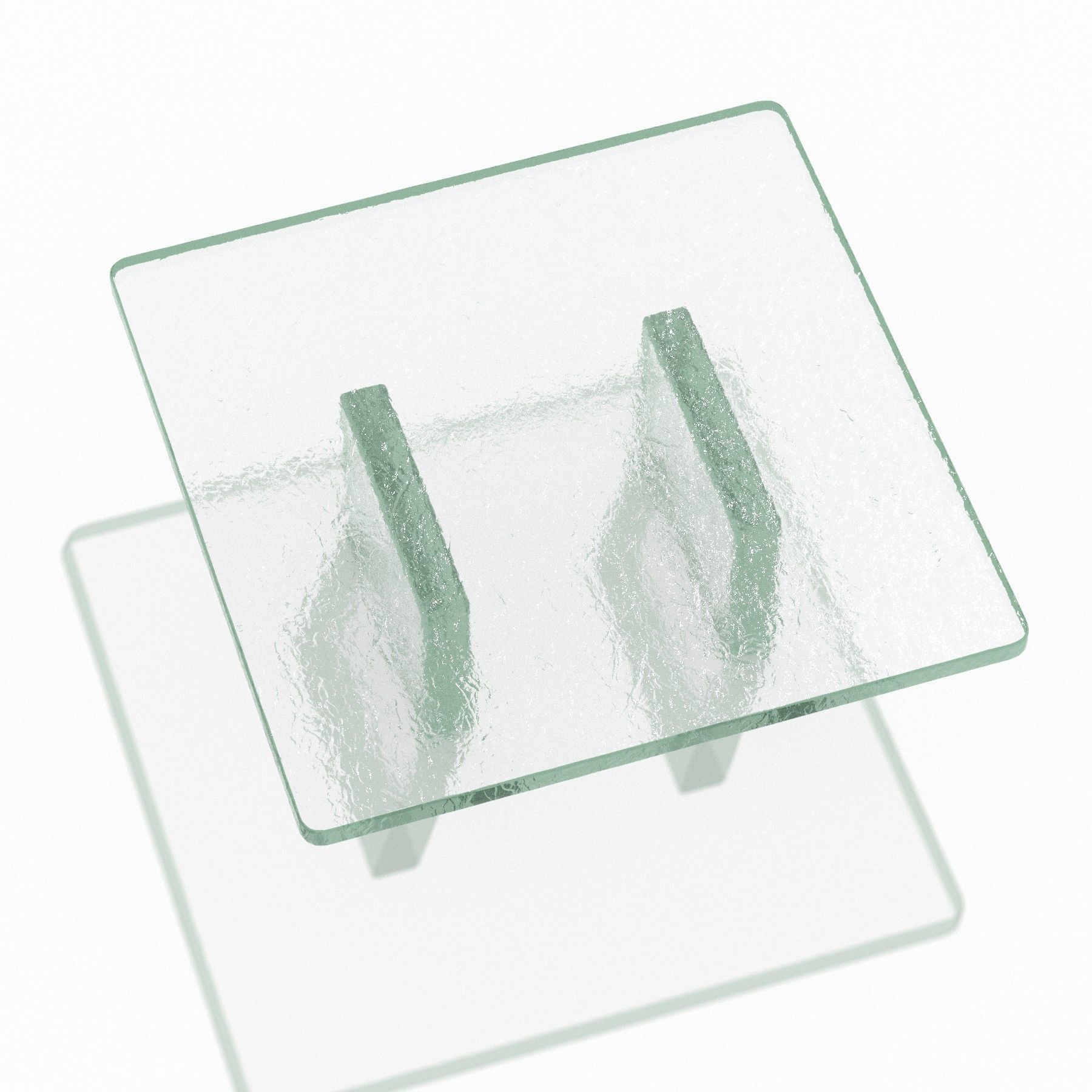 Wonderglass BERG COFFEE TABLE by JOHN PAWSON 3D model_3