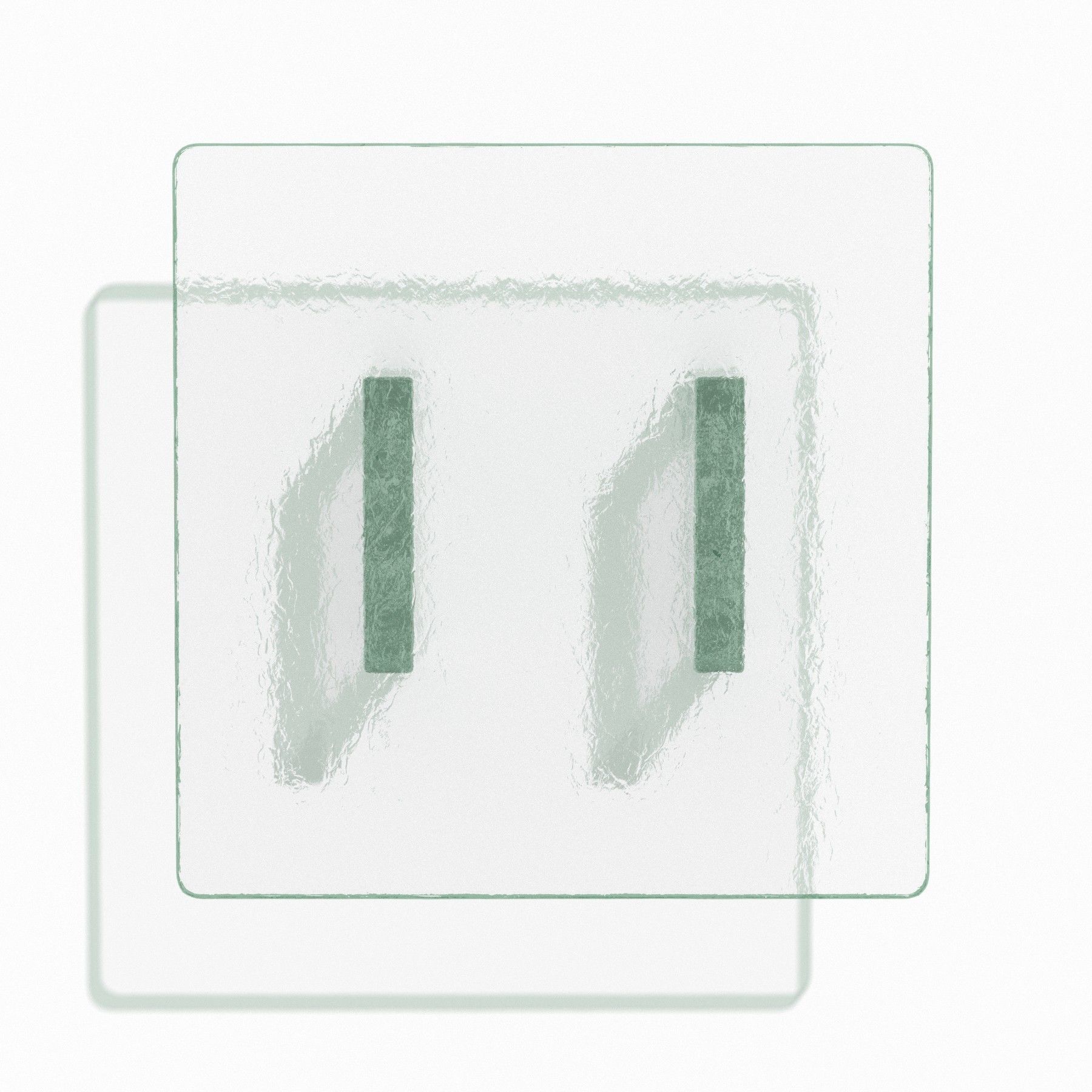 Wonderglass BERG COFFEE TABLE by JOHN PAWSON 3D model_4