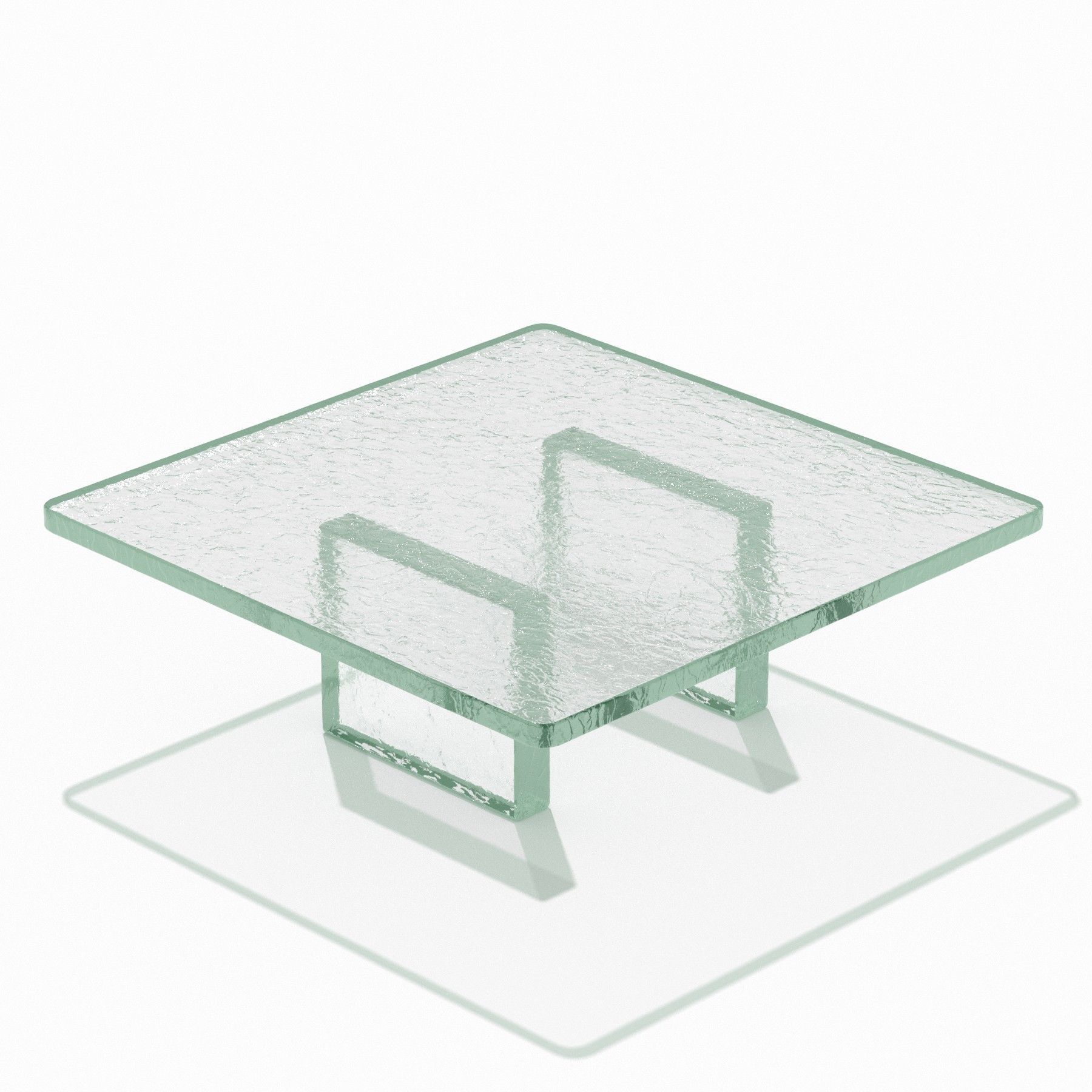 Wonderglass BERG COFFEE TABLE by JOHN PAWSON 3D model_2