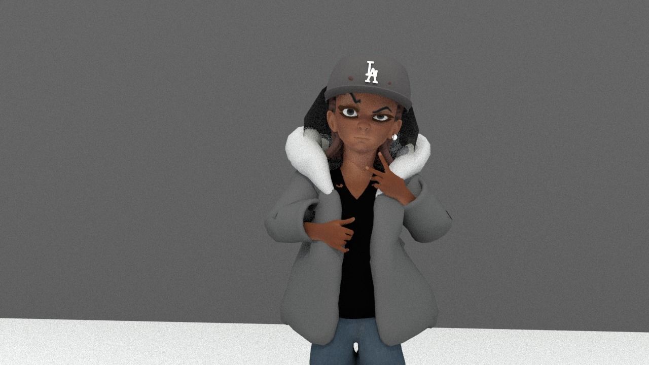 Vrchat Riley Freeman 3D model Riley Freeman in Winter Jackets VR / AR / low-poly | CGTrader