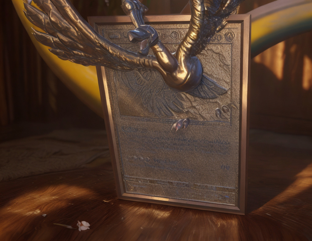 Ho Oh 3D 4D Card Custom 3D Printing File Pokemon New Card 3D print model_1