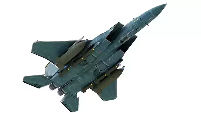 8K Textures F-15E