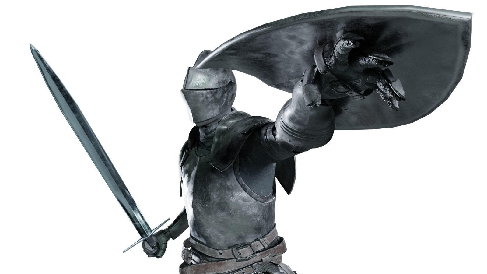 game-ready rigged realistic medieval knight vol2 Low-poly 3D model_2