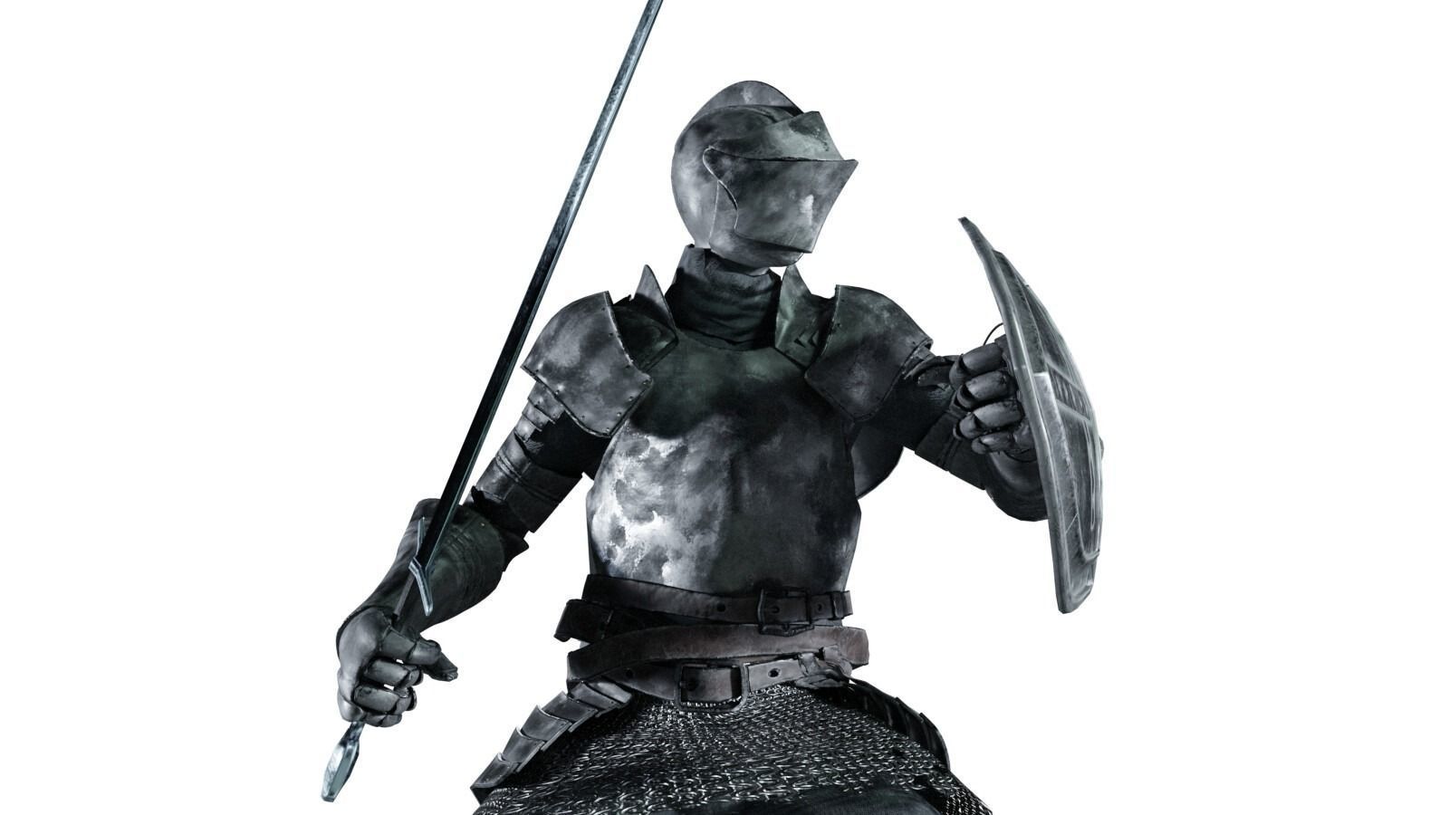 game-ready rigged realistic medieval knight vol2 Low-poly 3D model_16