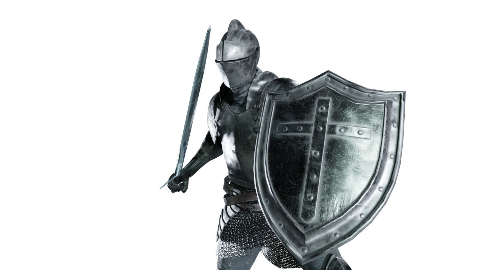 game-ready rigged realistic medieval knight vol2 Low-poly 3D model_3