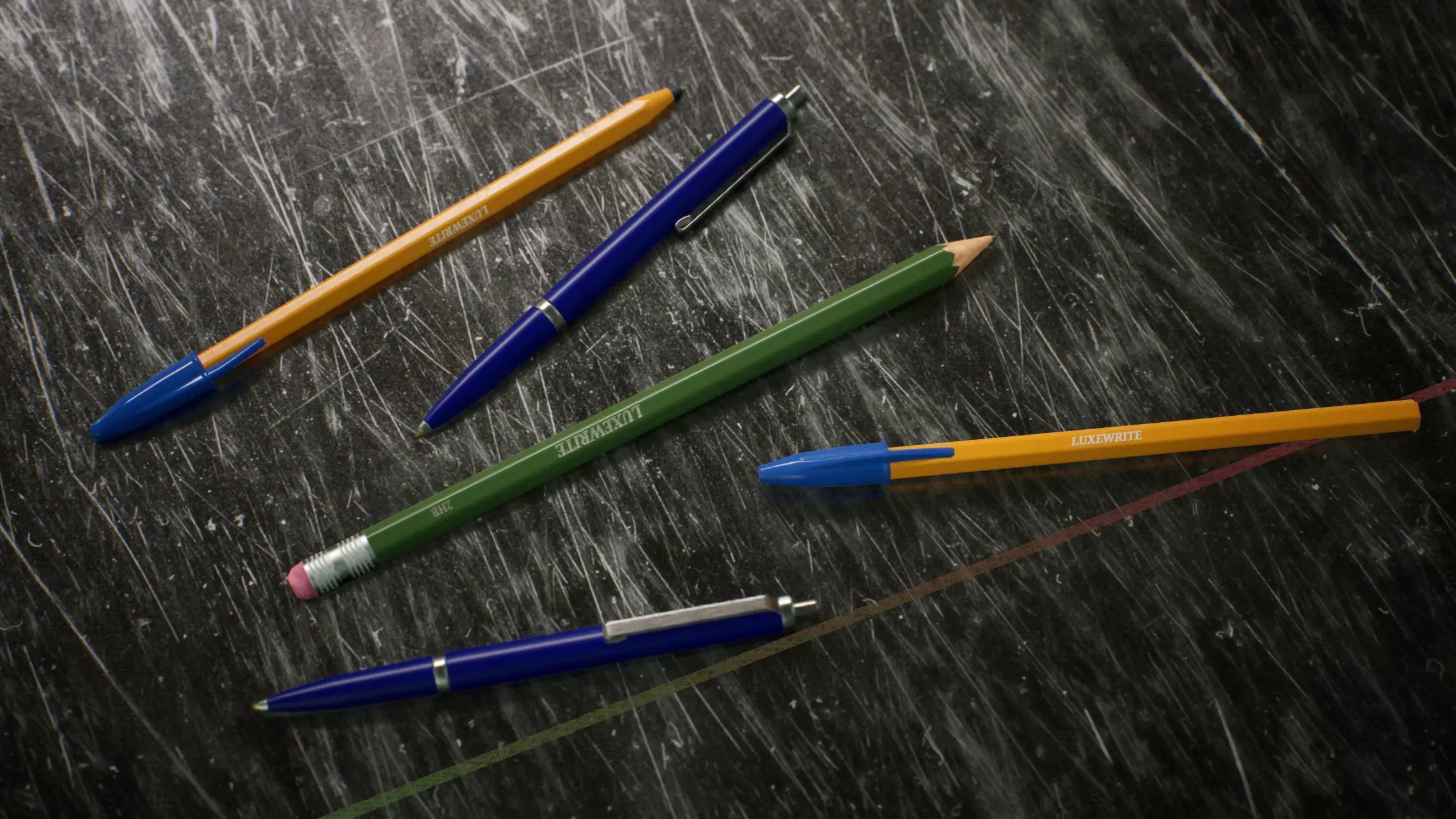 Stationary Gameready  Low-poly 3D model_0