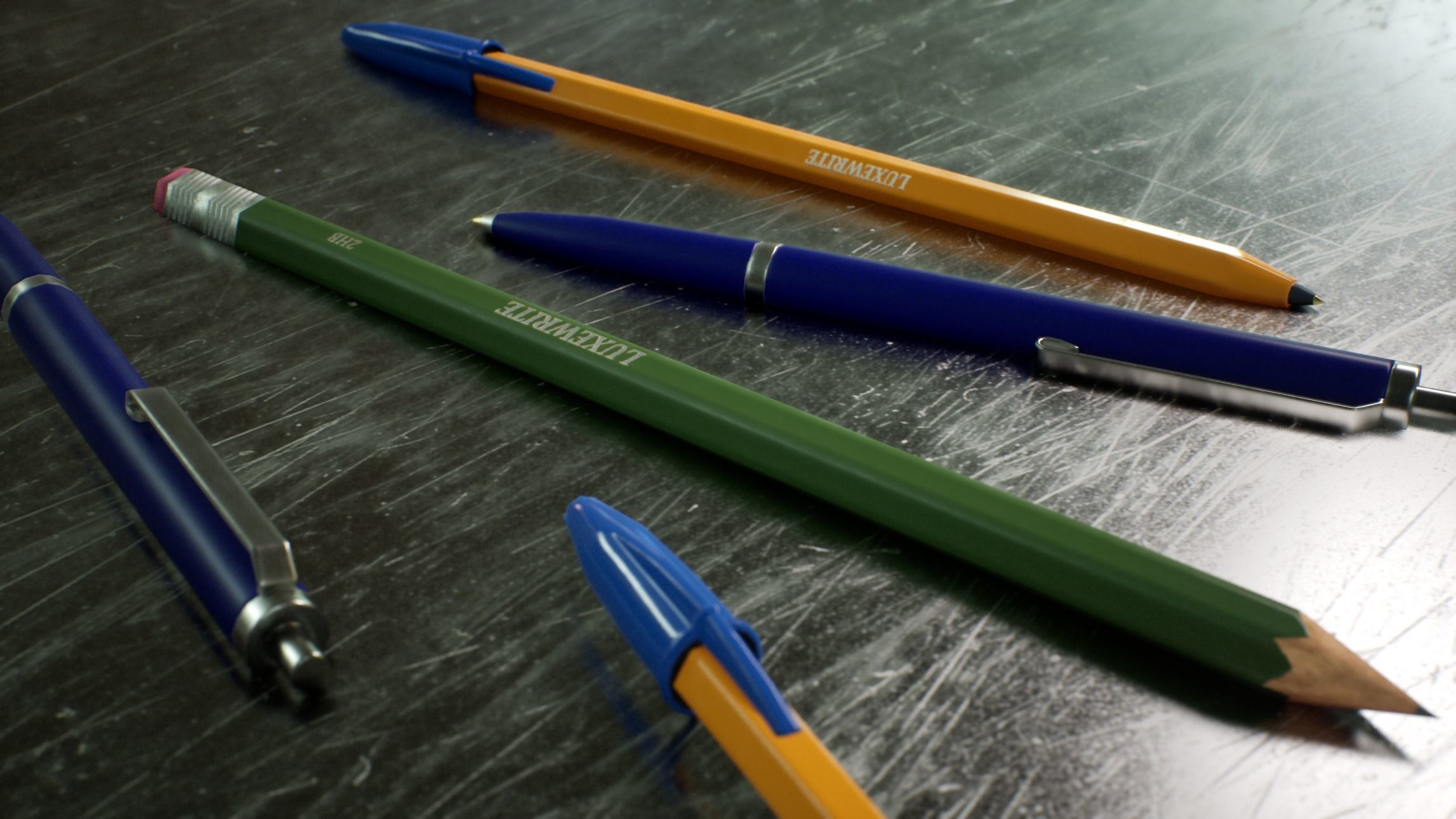 Stationary Gameready  Low-poly 3D model_2