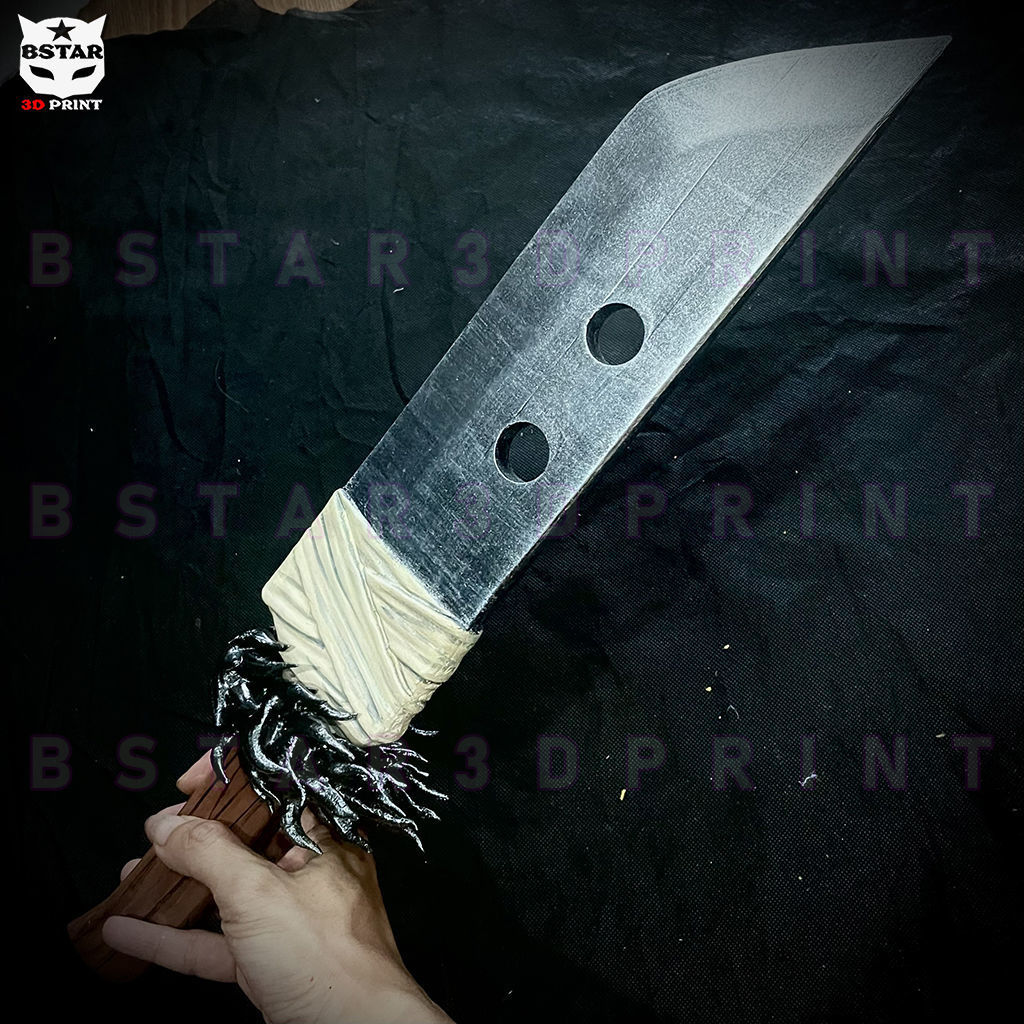 Slaugher Demon Blade - Yuji Itadori Weapon - Jujutsu Kaisen 3D print model_6