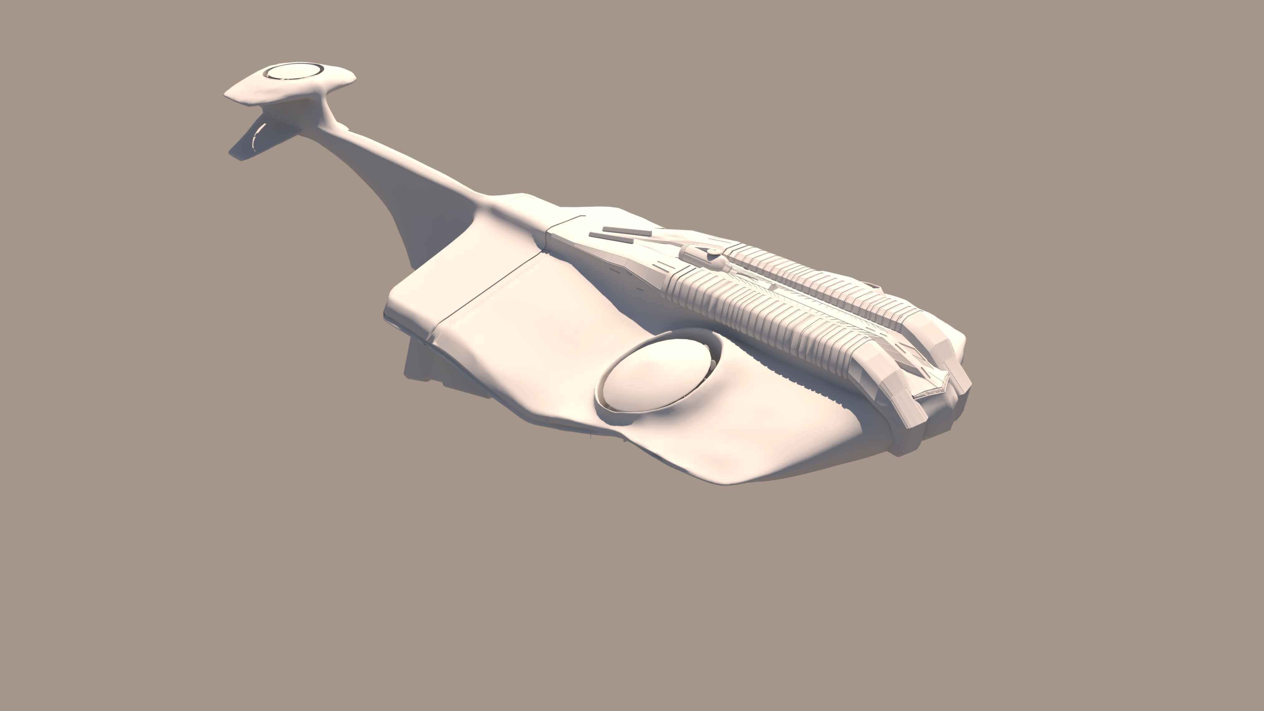 air landing 3D model_1