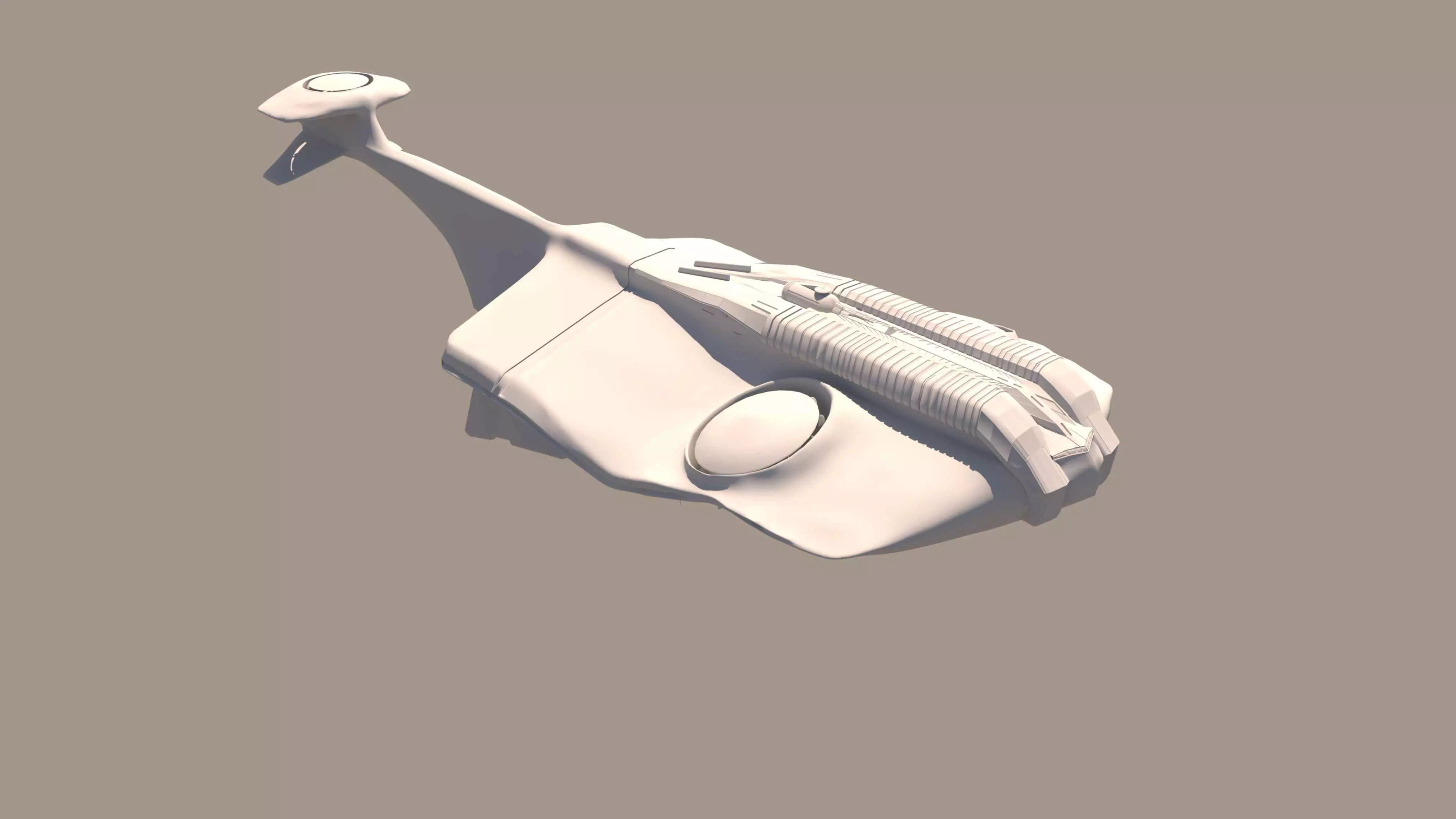 air landing 3D model_0