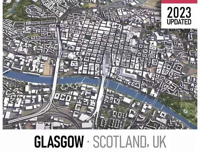 Glasgow - 3D City 