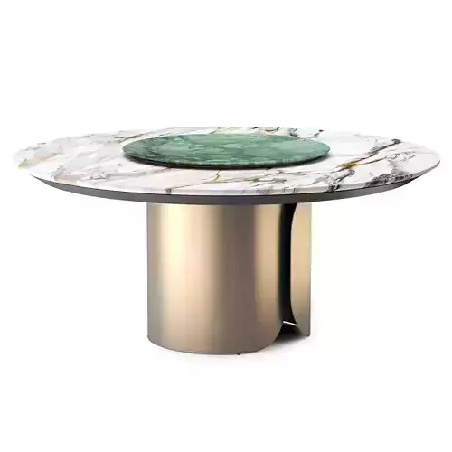 Round table By OPERA CONTEMPORARY Low-poly 3D model