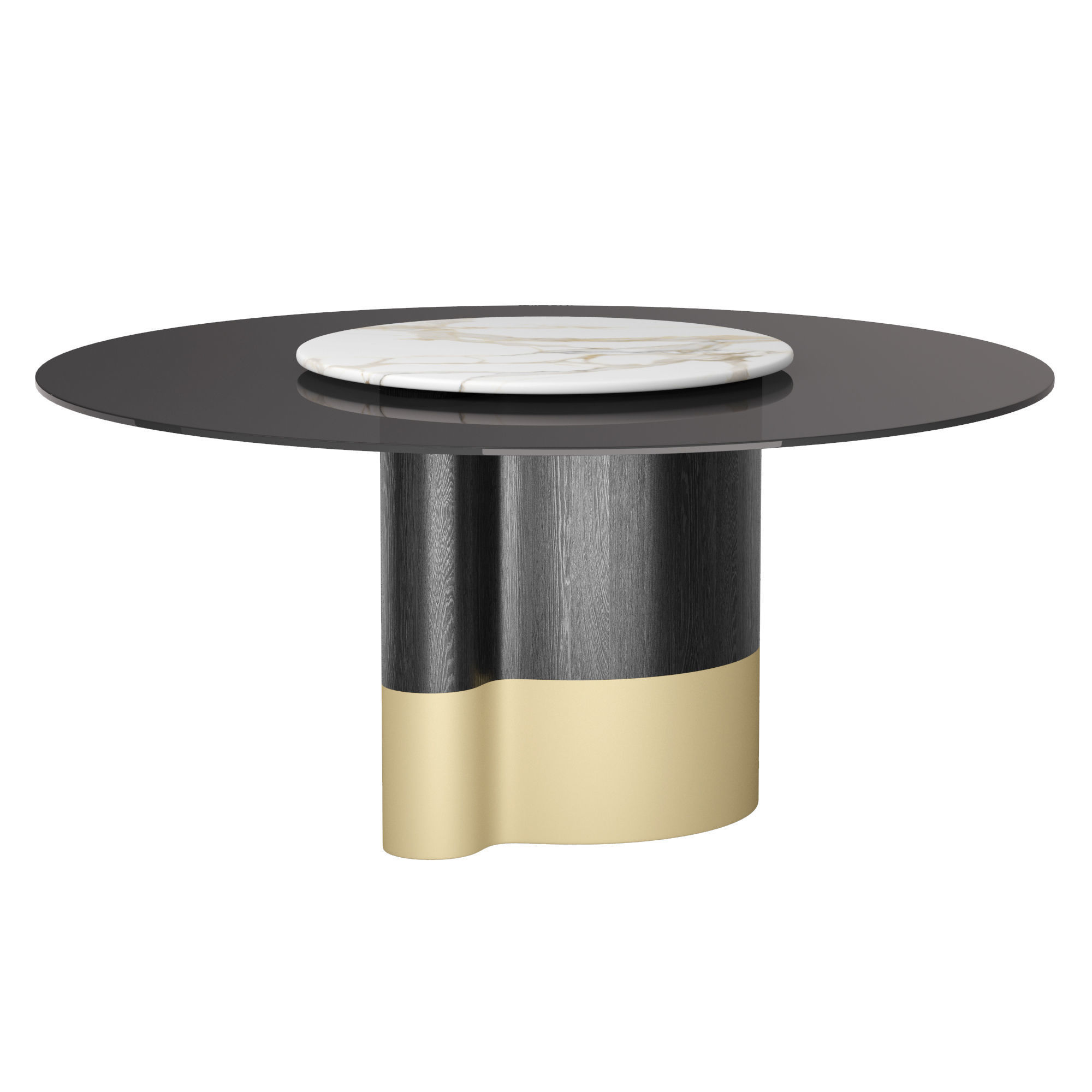 DINING TABLE MARYGOLD Low-poly 3D model_2