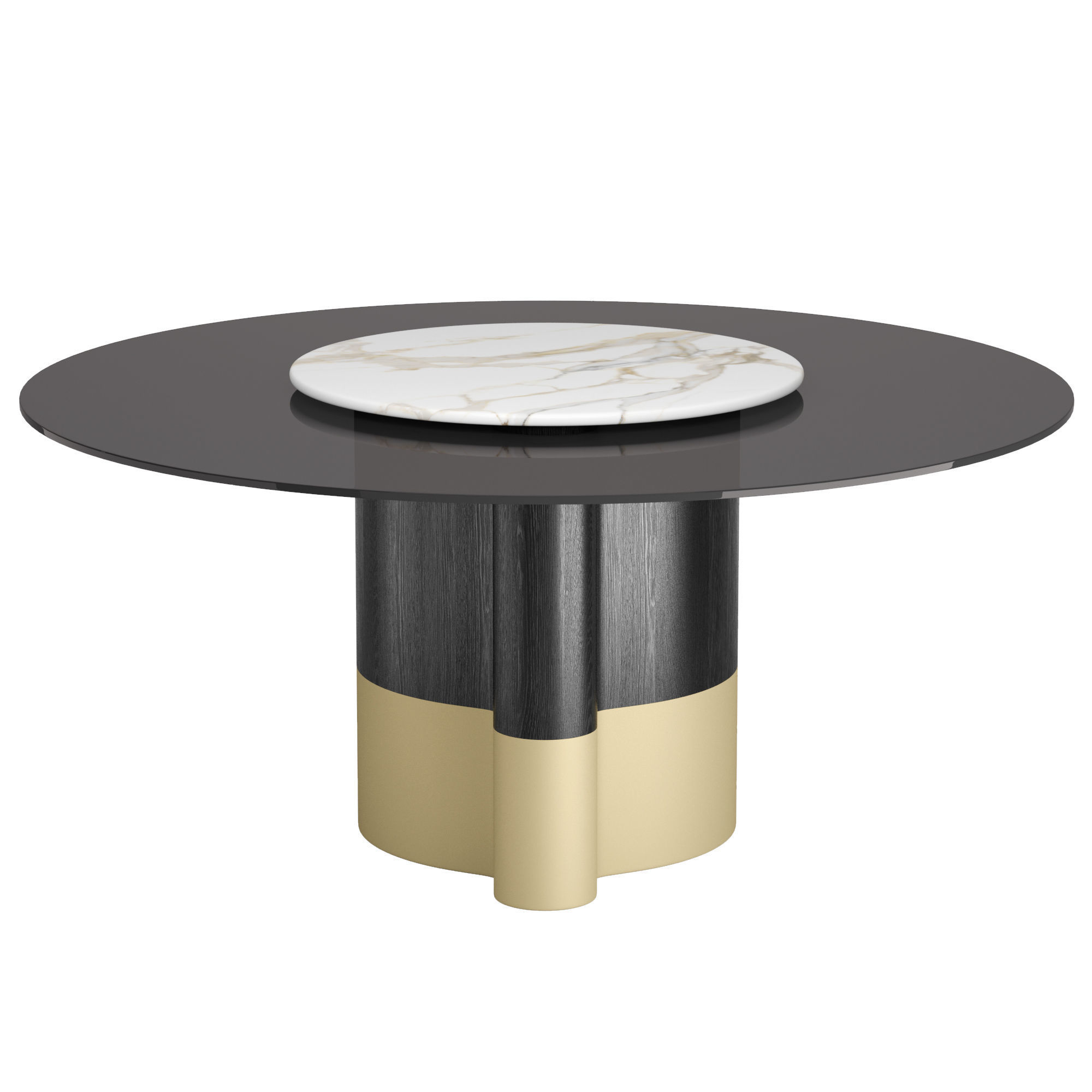 DINING TABLE MARYGOLD Low-poly 3D model_1