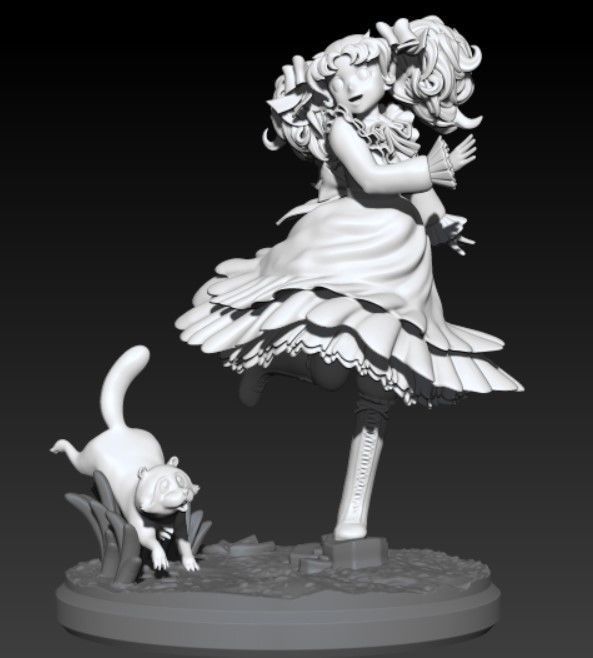 CandyCandy and Capucin 3D print model_13