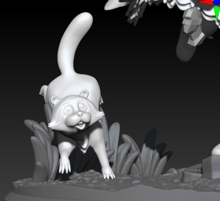 CandyCandy and Capucin 3D print model_17