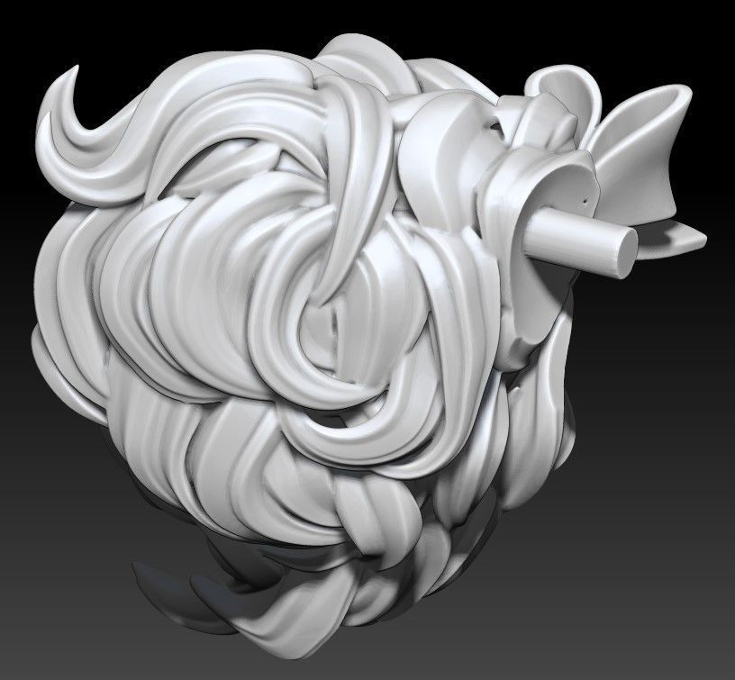 CandyCandy and Capucin 3D print model_8