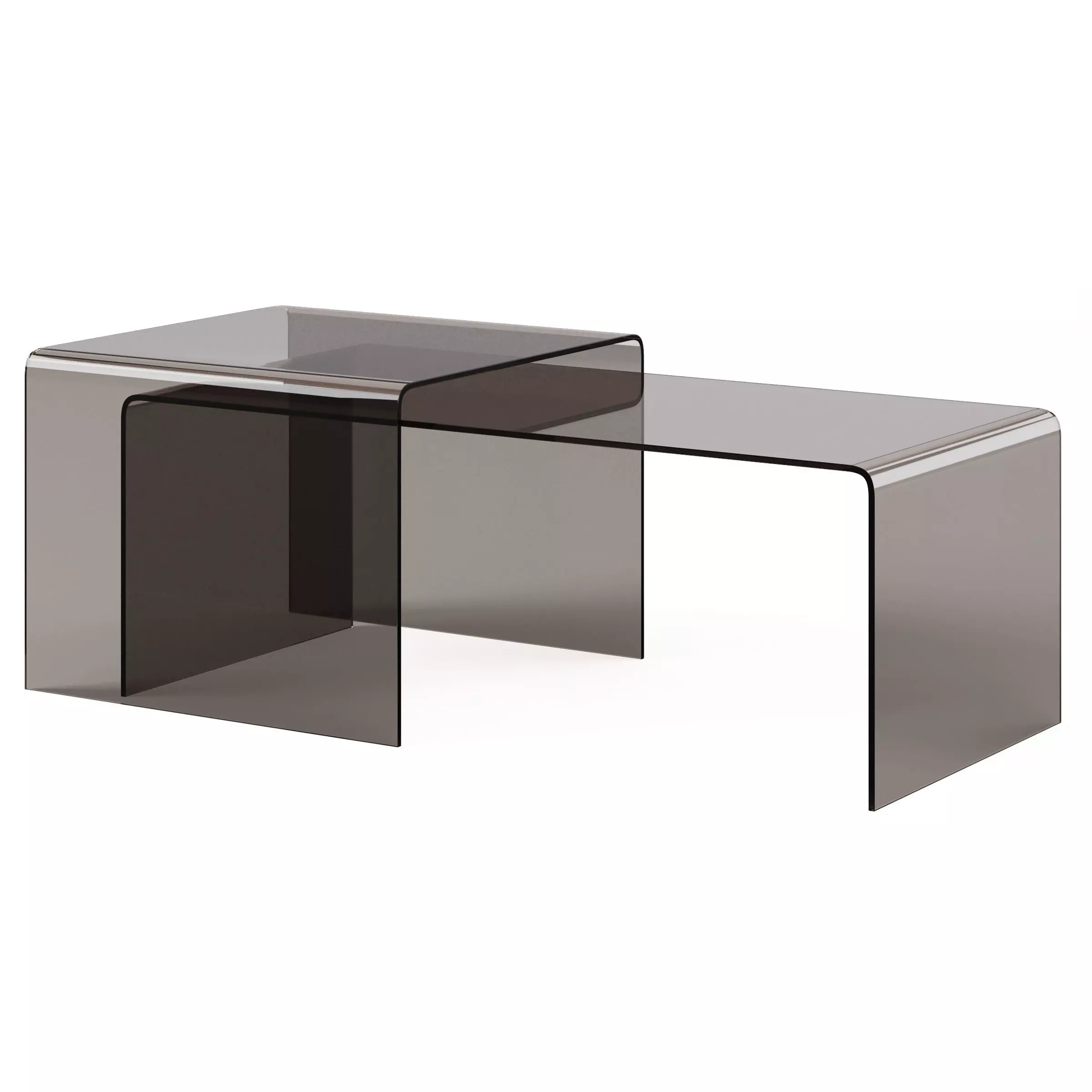 Coffee table Mercurio by Natuzzi 3D model_0