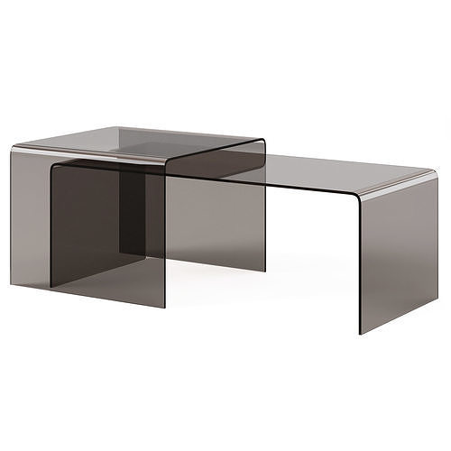 Coffee table Mercurio by Natuzzi 3D model