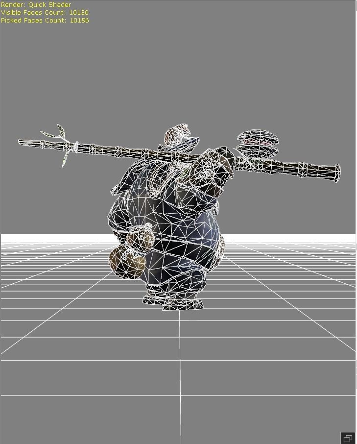 Akai Stream Recluse SKin Low-poly 3D model_5