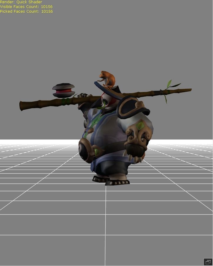 Akai Stream Recluse SKin Low-poly 3D model_2