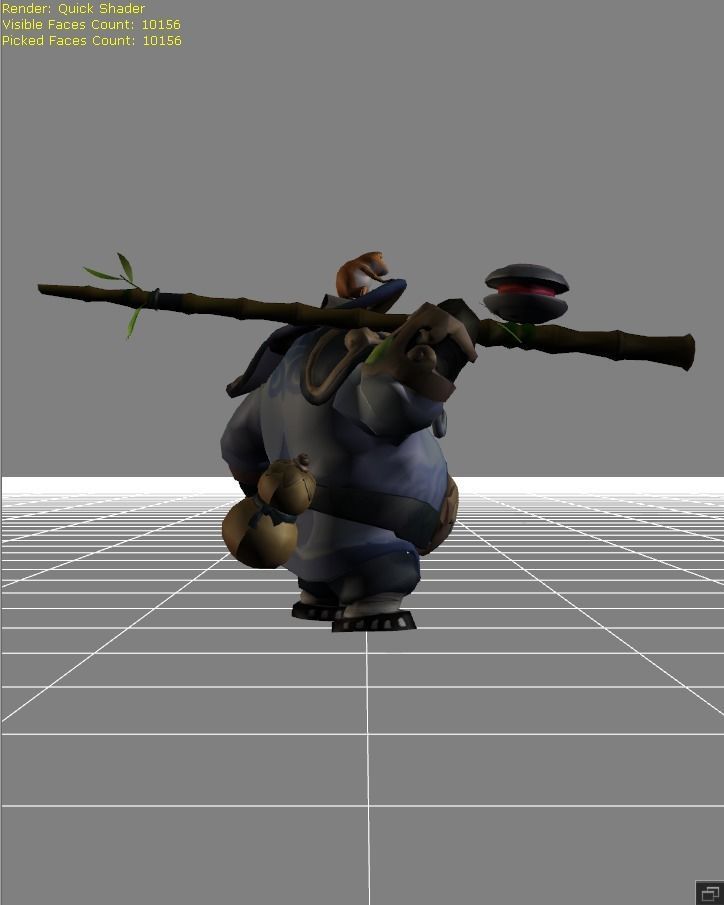 Akai Stream Recluse SKin Low-poly 3D model_1