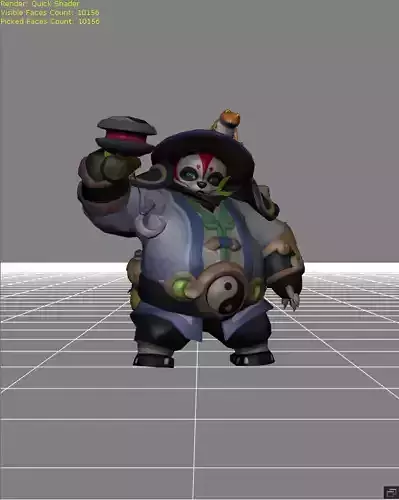 Akai Stream Recluse SKin Low-poly 3D model