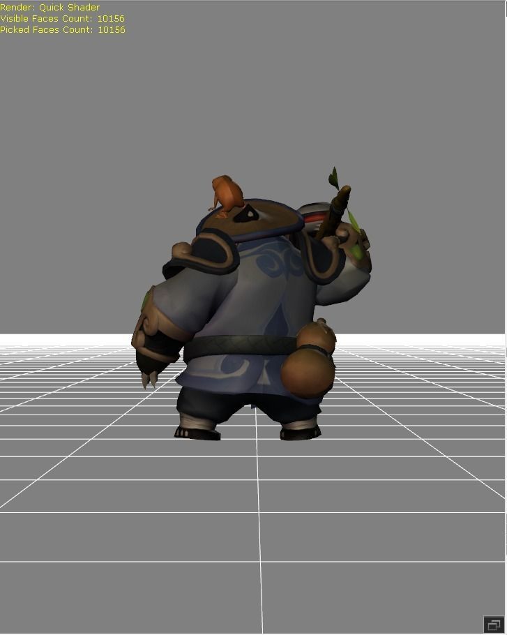 Akai Stream Recluse SKin Low-poly 3D model_3