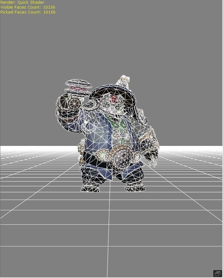 Akai Stream Recluse SKin Low-poly 3D model_4