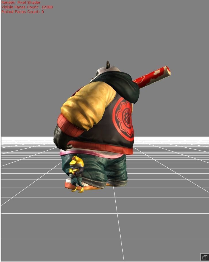 Akai Street Enforcer Skin Low-poly 3D model_2