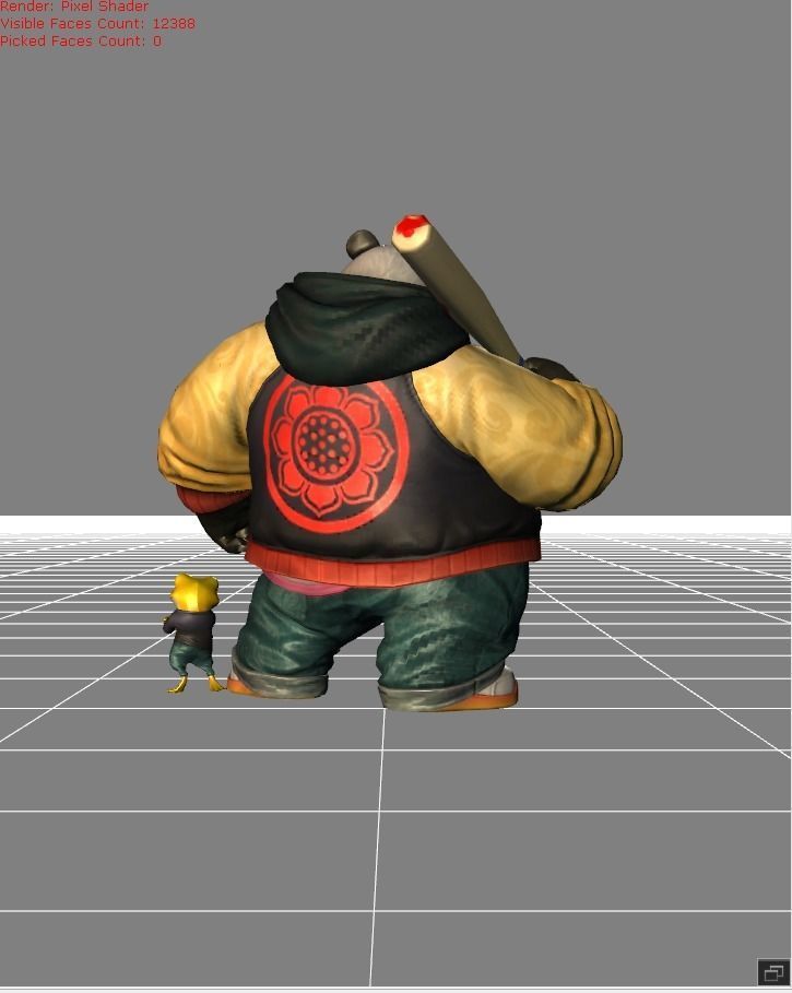 Akai Street Enforcer Skin Low-poly 3D model_3