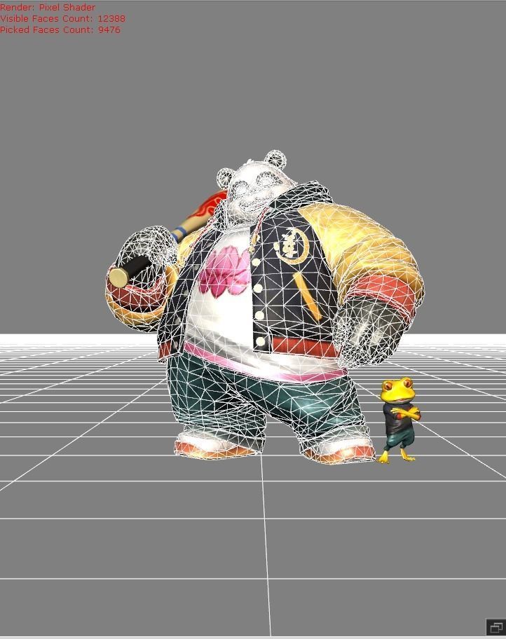 Akai Street Enforcer Skin Low-poly 3D model_4