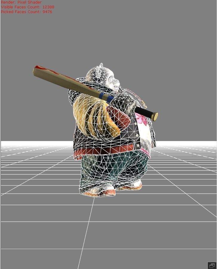 Akai Street Enforcer Skin Low-poly 3D model_5