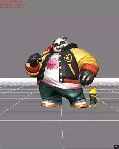 Akai Street Enforcer Skin Low-poly 3D model