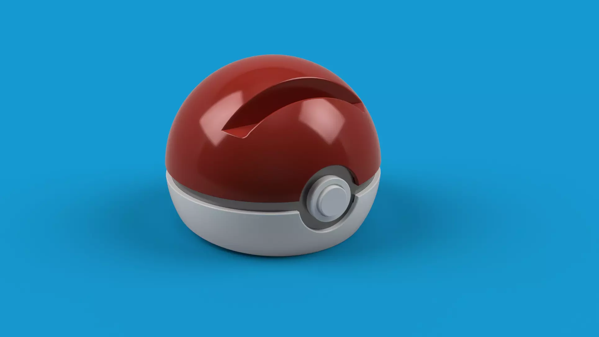 PokeBall PSA Graded Card display stand  3D print model_0