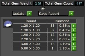 Engagement Ring 52 3D print model_2