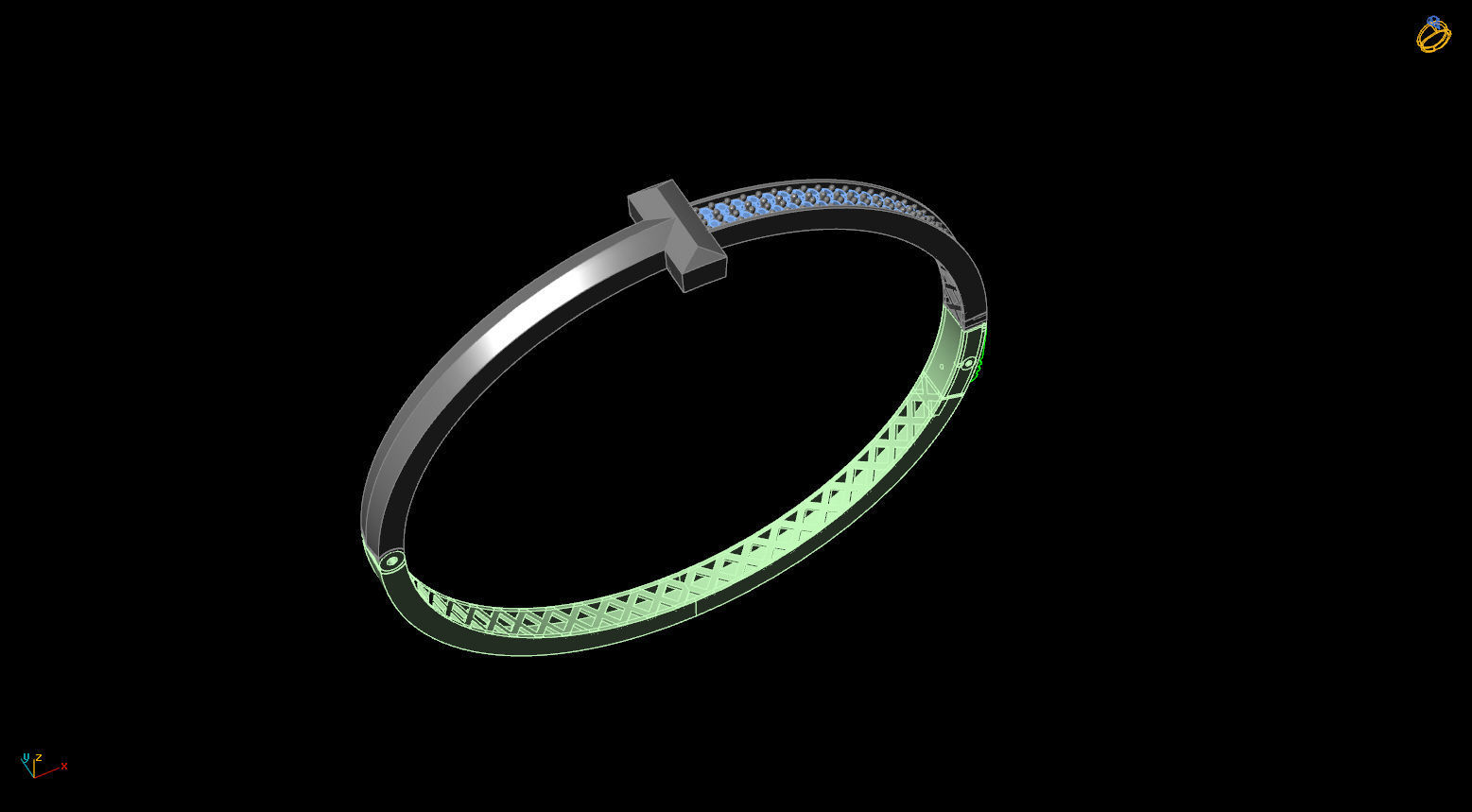 Tried Fusion Snake Clamp 3D print model 3D print model_6