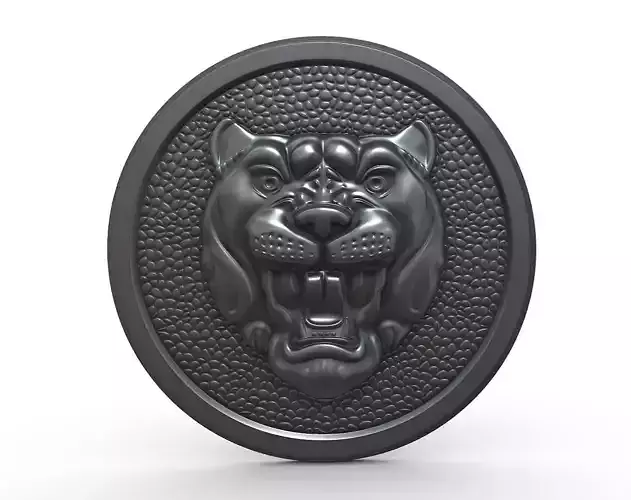 jaguar logo 3D model